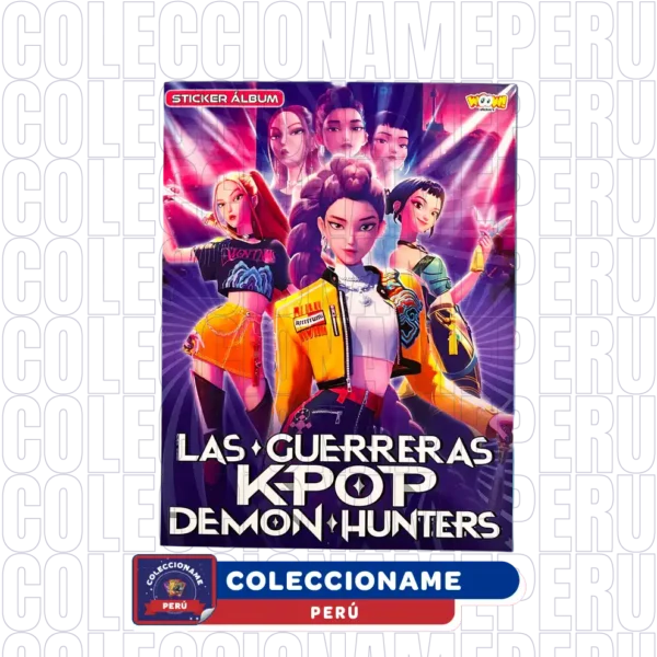 401-01 Álbum Daemon Hunter (K-pop) + Set Completo De Figuras para Pegar