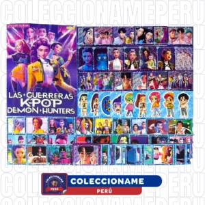 Álbum Daemon Hunter (K-pop) + Set Completo De Figuras para Pegar