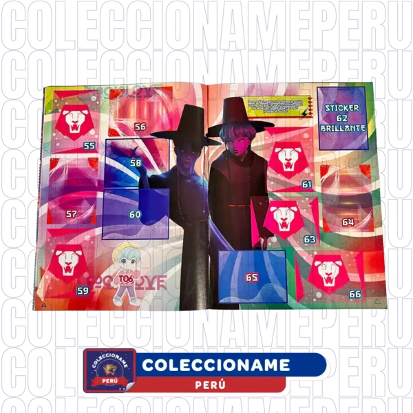 404-01 Álbum Daemon Hunter (K-pop) + Set Completo De Figuras para Pegar