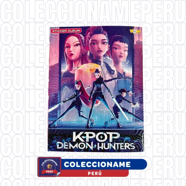 409-01 Álbum Daemon Hunter (K-pop) + Set Completo De Figuras para Pegar